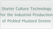 Starter Culture Technology for the Industrial Production of Pickled Mustard Greens